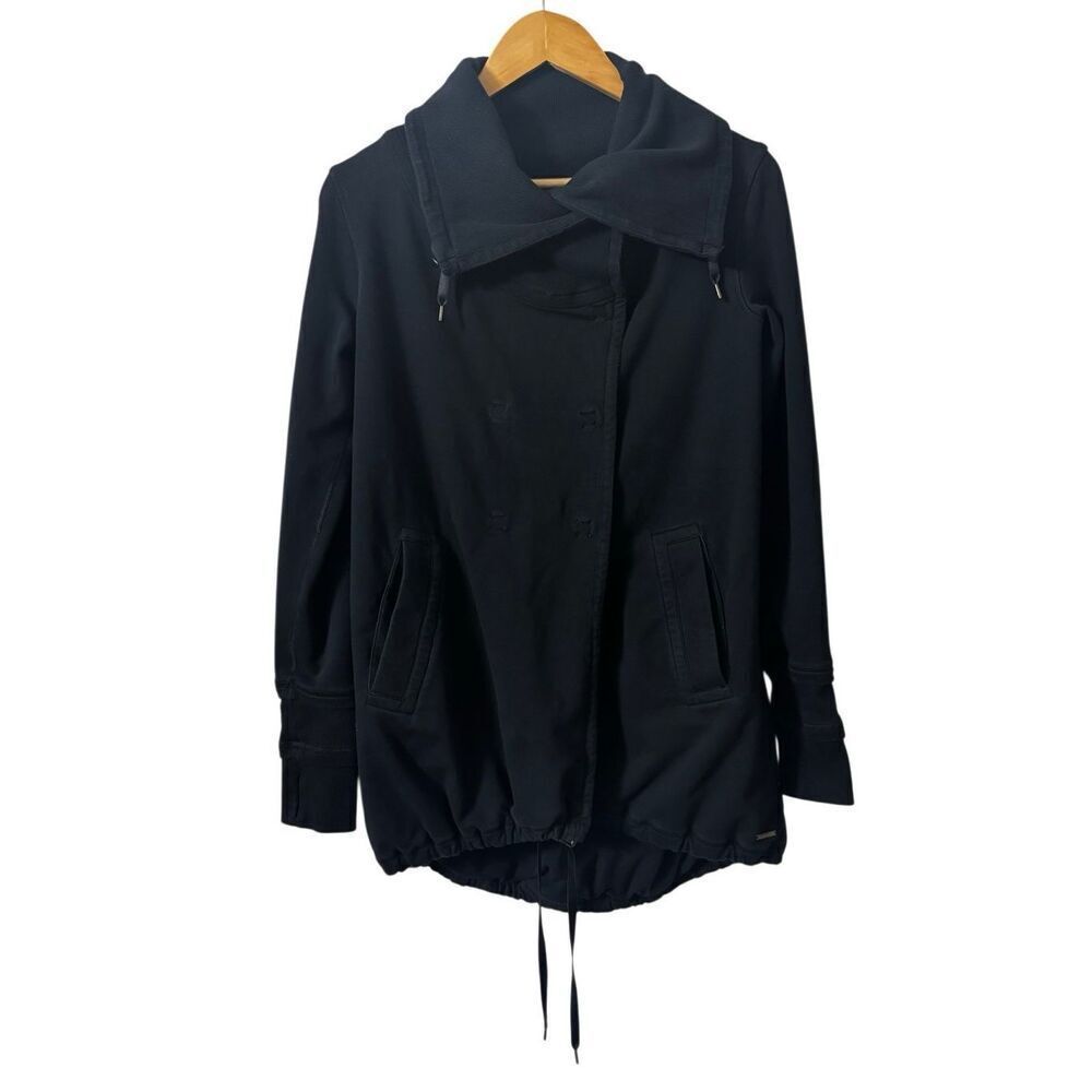 Lululemon Gratitude Wrap snap up jacket Black